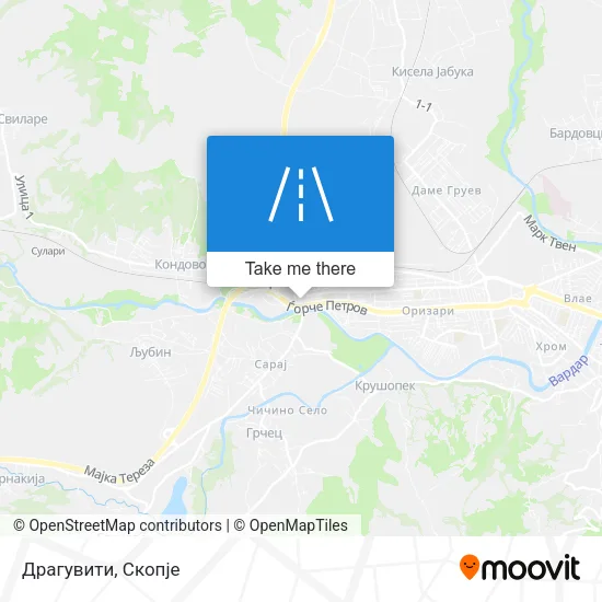 Драгувити map