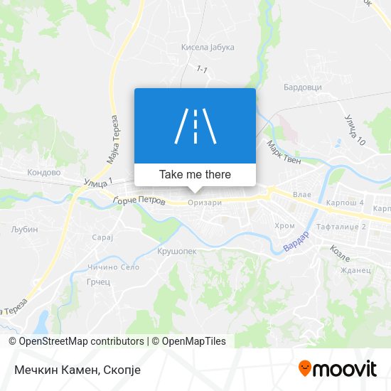 Мечкин Камен map