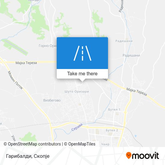 Гарибалди map