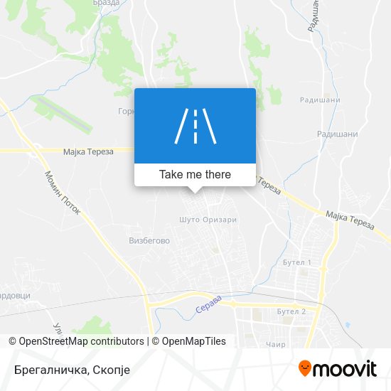 Брегалничка map