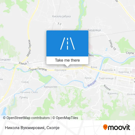 Никола Вукмировиќ map