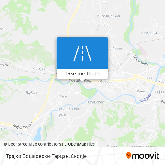 Трајко Бошковски-Тарцан map