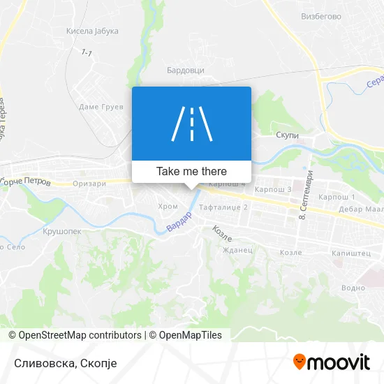 Сливовска map