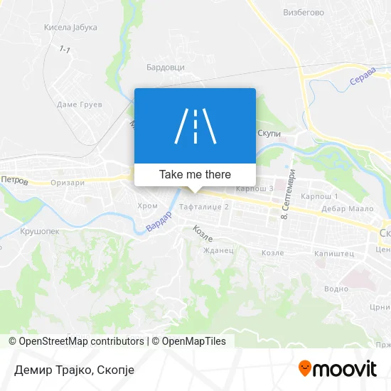 Демир Трајко map