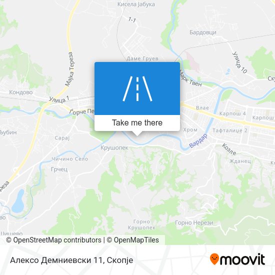 Алексо Демниевски 11 map
