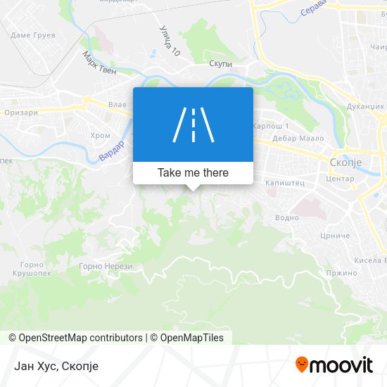 Јан Хус map