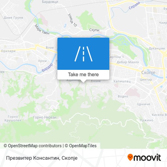 Презвитер Консантин map