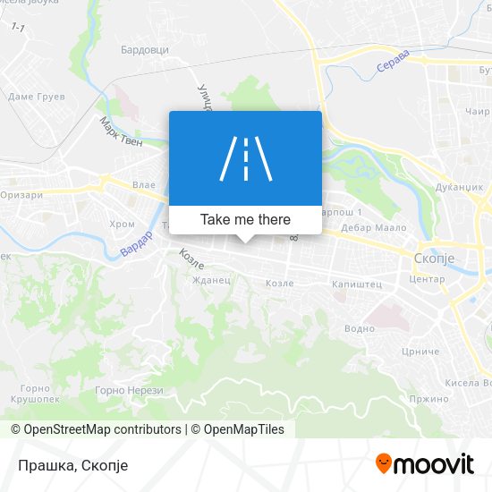 Прашка map