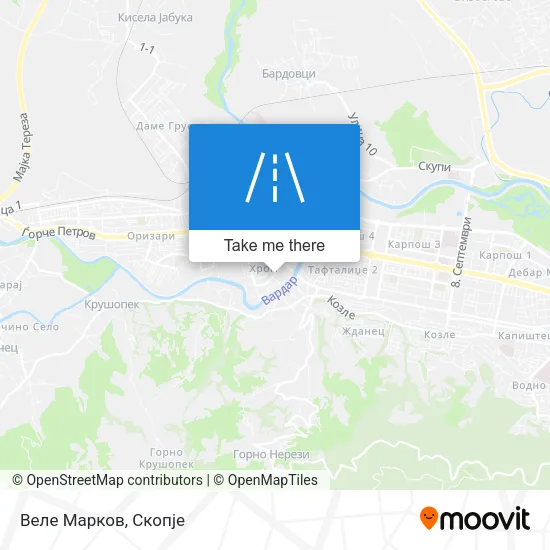 Веле Марков map