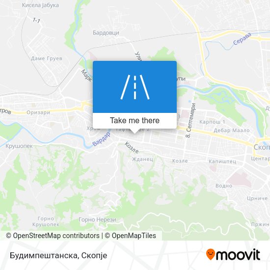 Будимпештанска map