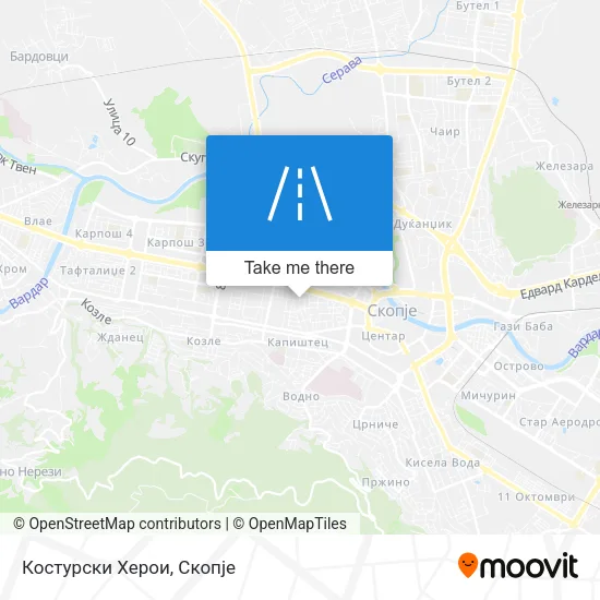 Костурски Херои map