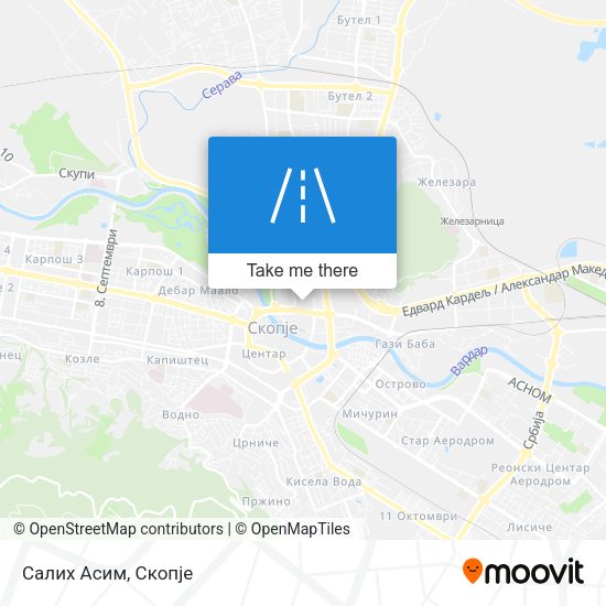 Салих Асим map
