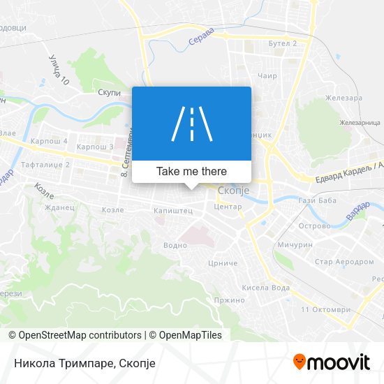 Никола Тримпаре map