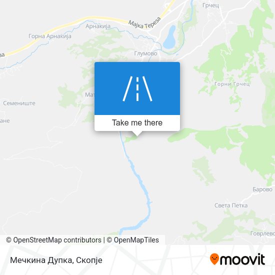 Мечкина Дупка map
