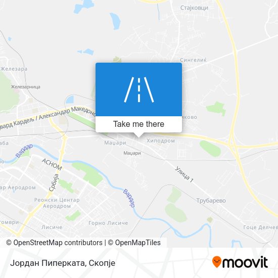 Јордан Пиперката map