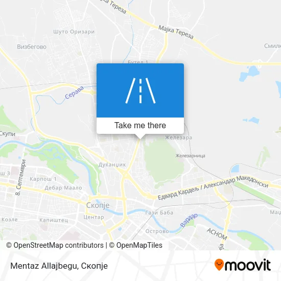 Mentaz Allajbegu map