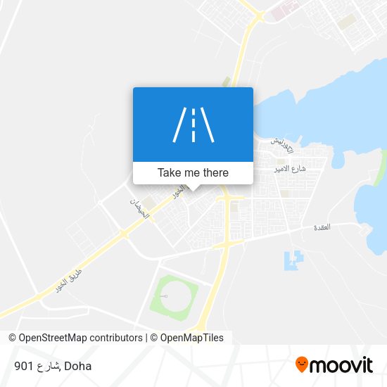شارع 901 map