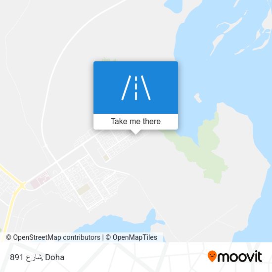 شارع 891 map