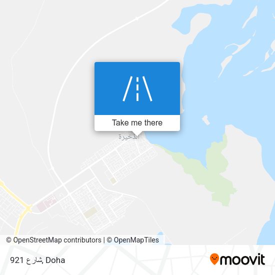 شارع 921 map