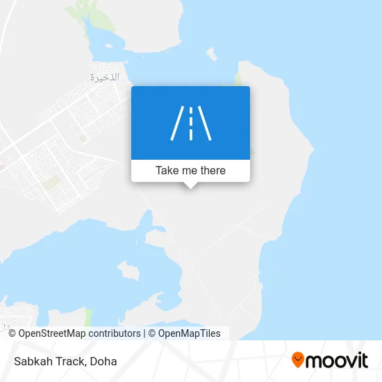 Sabkah Track map