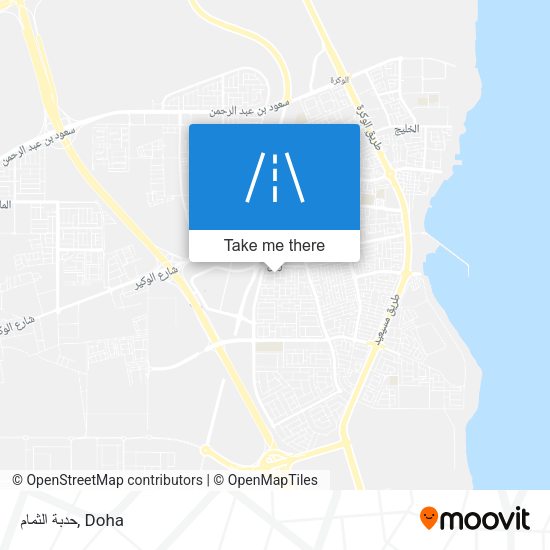 حدبة الثمام map