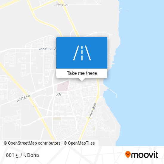 شارع 801 map