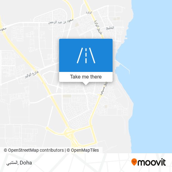 المتنبي map