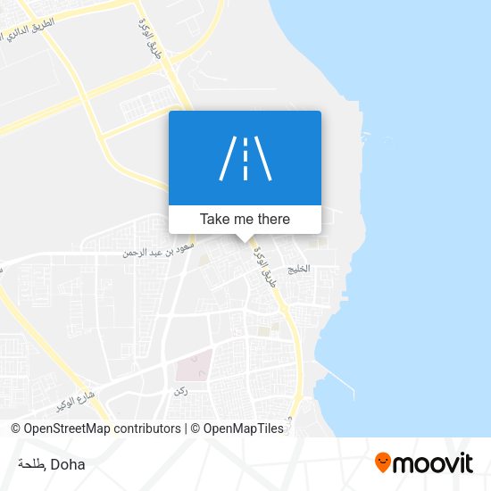 طلحة map