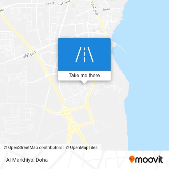 Al Markhiya map