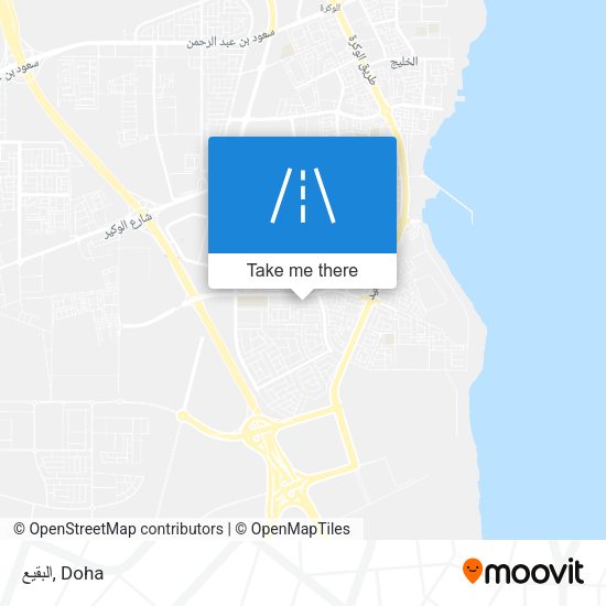 البقيع map