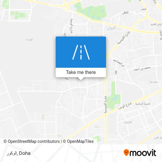 الوكور map
