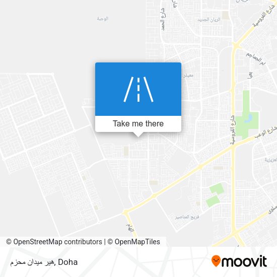 هير ميدان محزم map