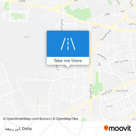 ابن ربيعة map