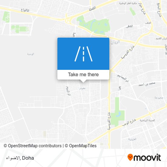 الاضواء map