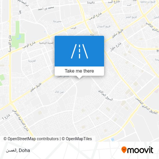 الغصن map
