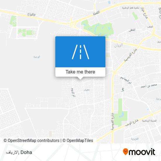 الارياف map