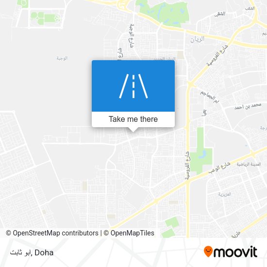 ابو ثابت map