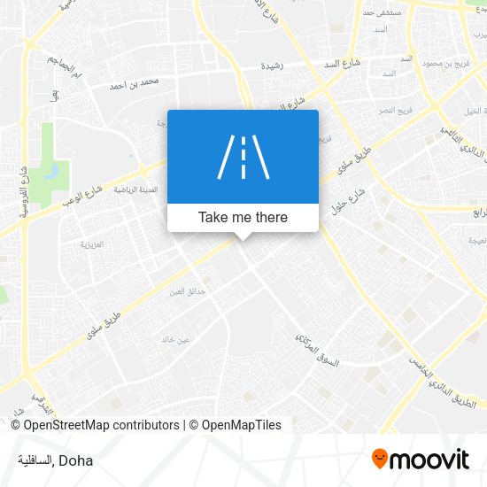 السافلية map