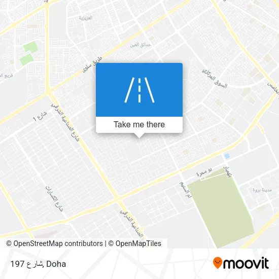 شارع 197 map