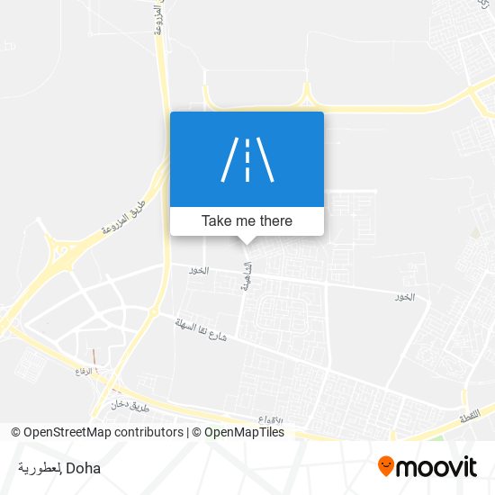 لعطورية map