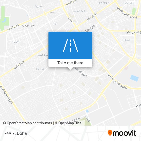 بو قليلة map