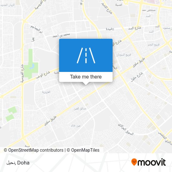 دحيل map