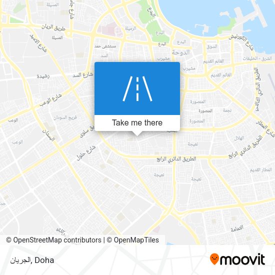 الجريان map
