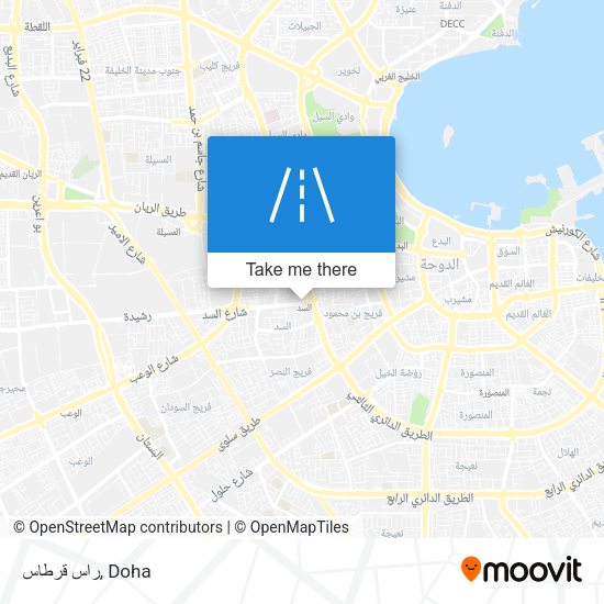 راس قرطاس map
