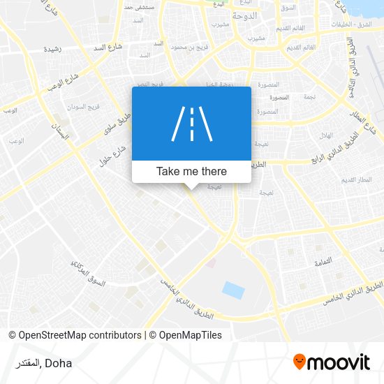 المقتدر map