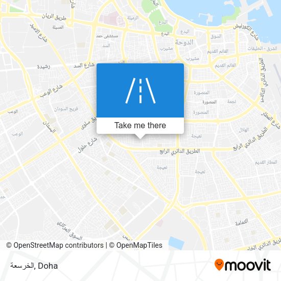 الخرسعة map