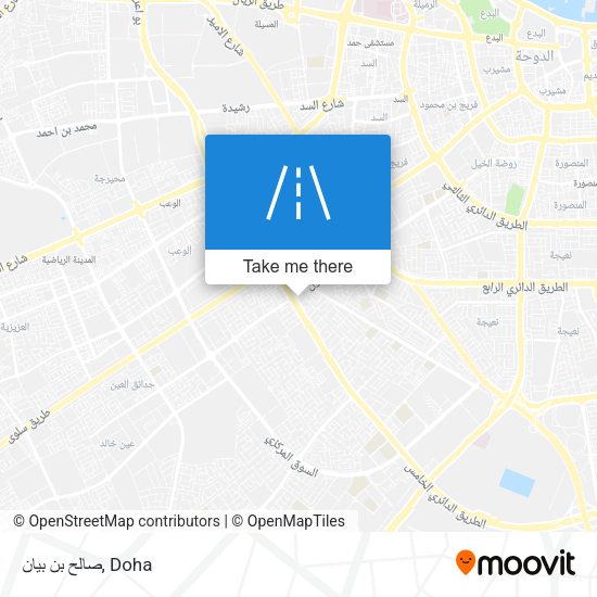 صالح بن بيان map