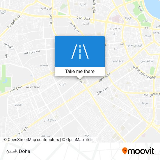 البستان map