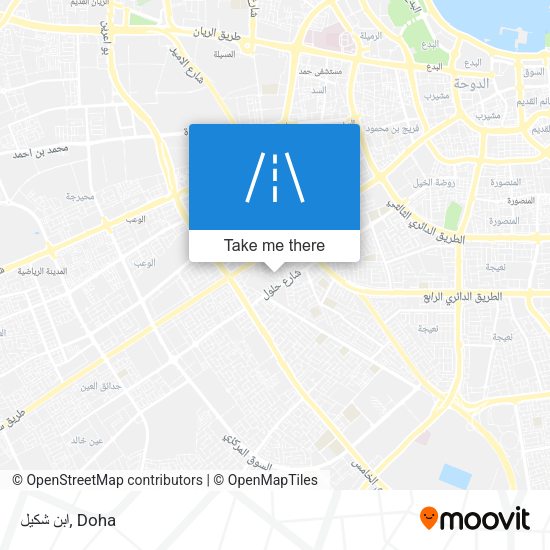 ابن شكيل map