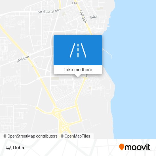 ابها map